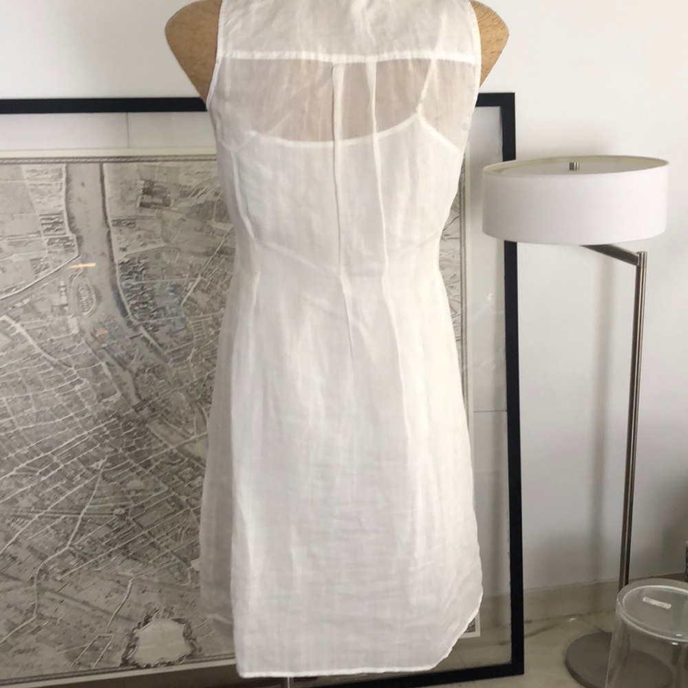 Theory cream dress size 4 - Picture 5 of 7